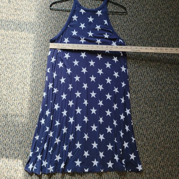 Old Navy Star Swing Dress! Perfect for the 4th of July! Size M - Picture 6 of 8